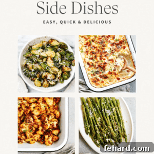 A visual guide for delicious low-carb side dishes, emphasizing "Spicy Roasted Cauliflower Recipe" for healthy eating.