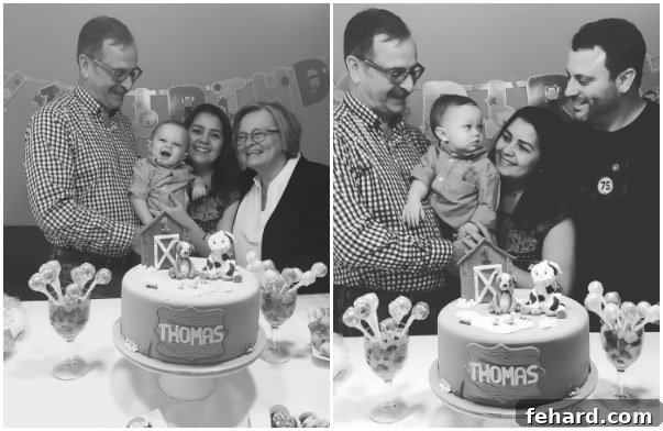 Life Beyond Cooking: Thomas' 1st Birthday Moment Thomas's Happy First Birthday Celebration