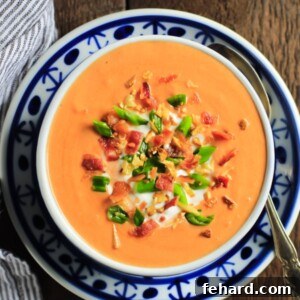 Tomato Basil Bisque soup image