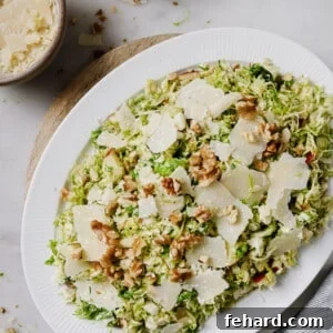 Crisp Shaved Brussels Sprout Slaw 8 Shaved Brussels Sprouts Salad