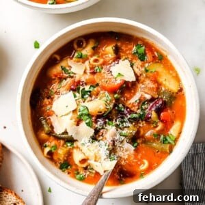 Hearty Vegetable Minestrone 9 Minestrone Soup