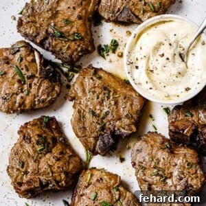 Air Fryer Lamb Chops