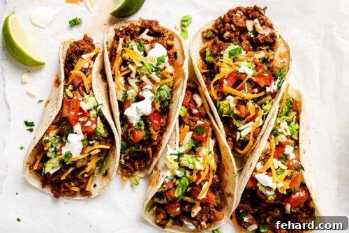 Ground Beef Tacos