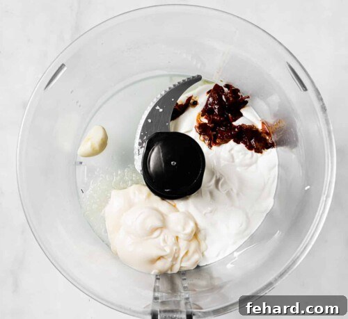 Homemade Smoky Chipotle Sauce 8 ingredients to make Chipotle sauce in a food processor