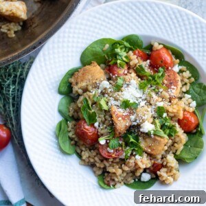 Bowl of Mediterranean Chicken and Rice