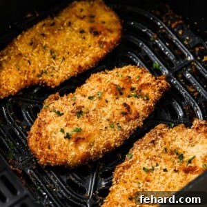 Air Fryer Chicken Cutlets - Crunchy Outside, Tender Inside