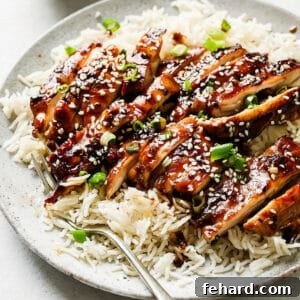 Teriyaki chicken marinade in a bowl