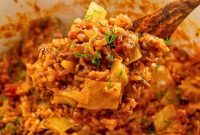 Lazy Cabbage Roll Casserole