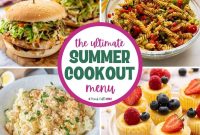 Delicious Summer Cookout Menu Ideas for Every Backyard BBQ