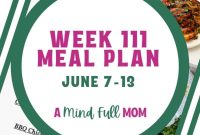 30-Day Meal Plan for Weight Loss and Muscle Gain