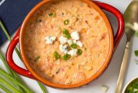 Spicy Instant Pot Buffalo Chicken Chili Recipe